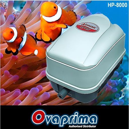 Atman HP-8000 Pompa Udara Aquarium/Kolam/Limbah Air Pump Blower Atman HP8000