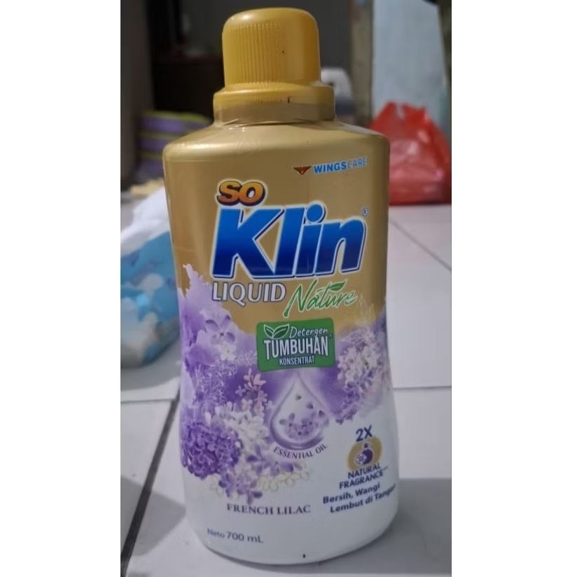 SOKLIN LIQUID detergent cair 1600ml / SOKLIN LIQUID hijab 700ml / SOKLIN NATURE BOTOL 700ML / PEWANG