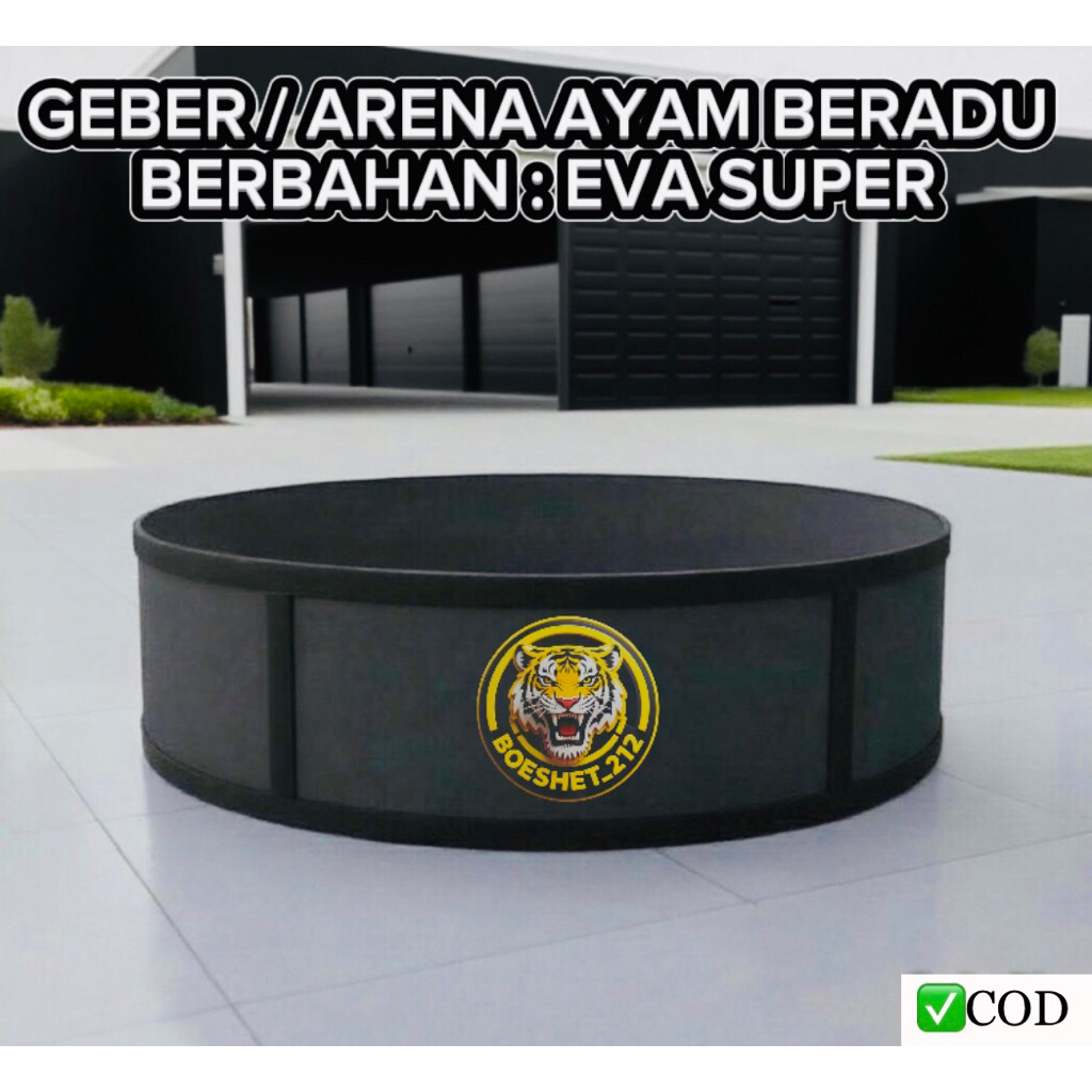 Geber ayam aduan / Ring ayam / Arena ayam / Kalang ayam diameter 2m sampai 3m