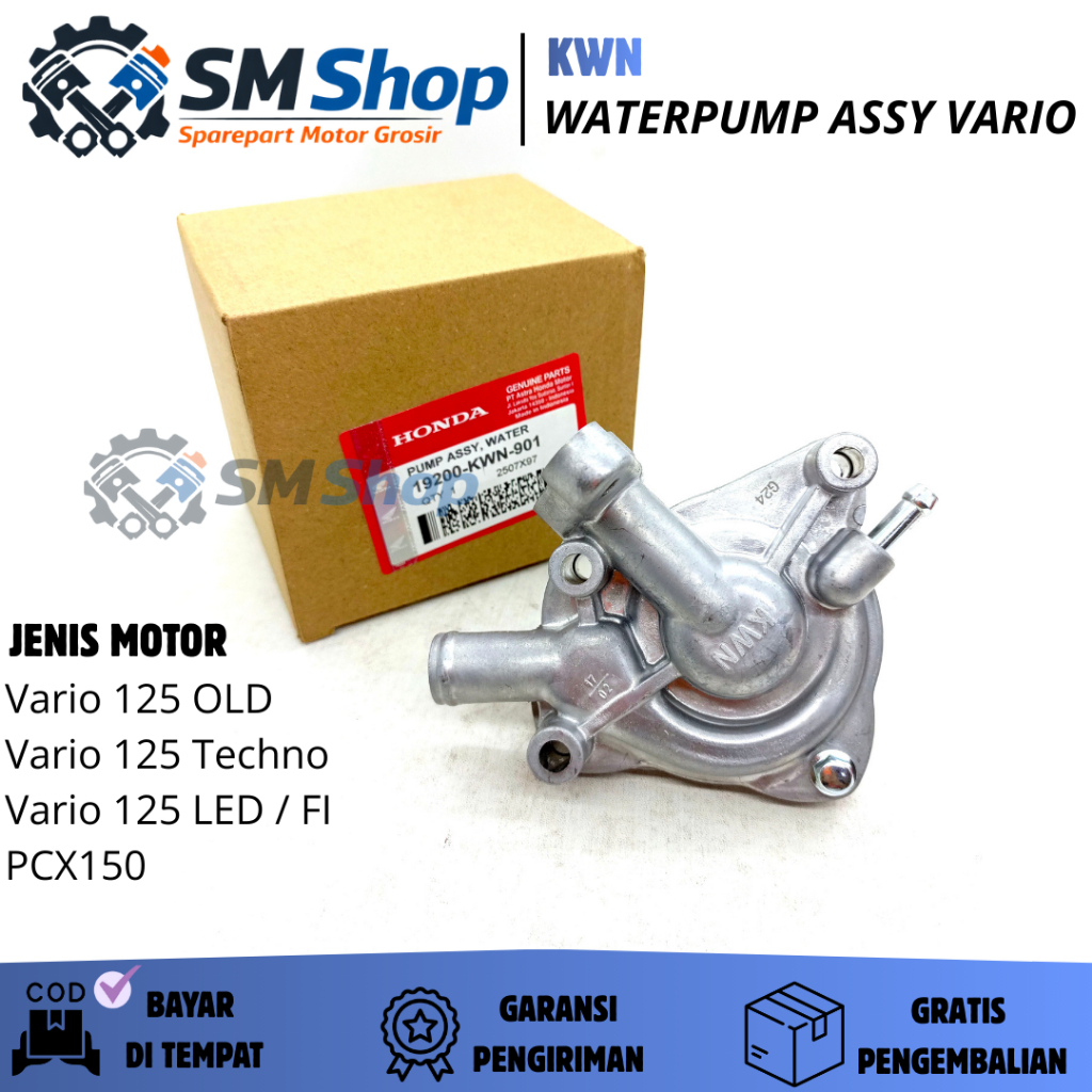 WATERPUMP ASSY VARIO 125 OLD KWN / VARIO 125 TECHNO / VARIO 125 LED / FI / VARIO 150 LED / PCX 150 /