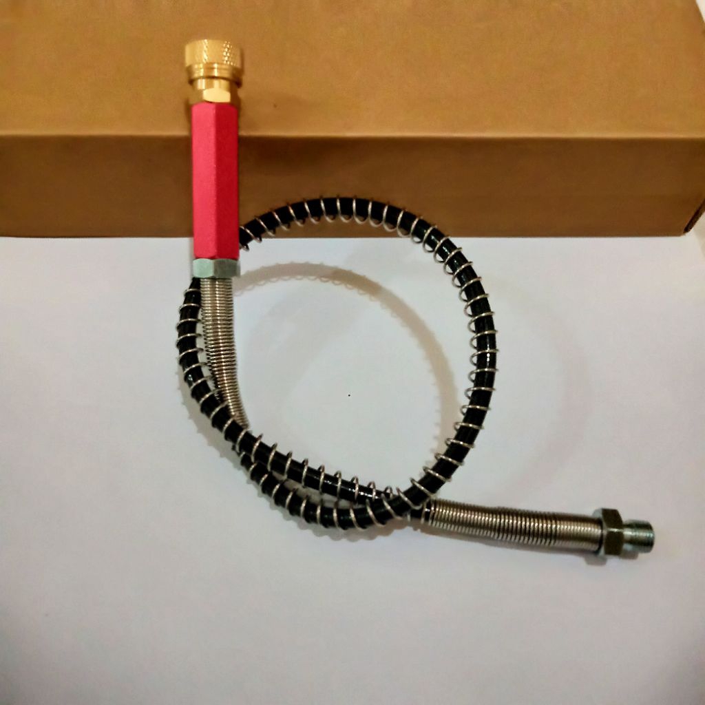 Selang Pompa PCP Murah Fullset Filter Kecil+Mini Kupler Betina, Sparepart Pompa Pcp