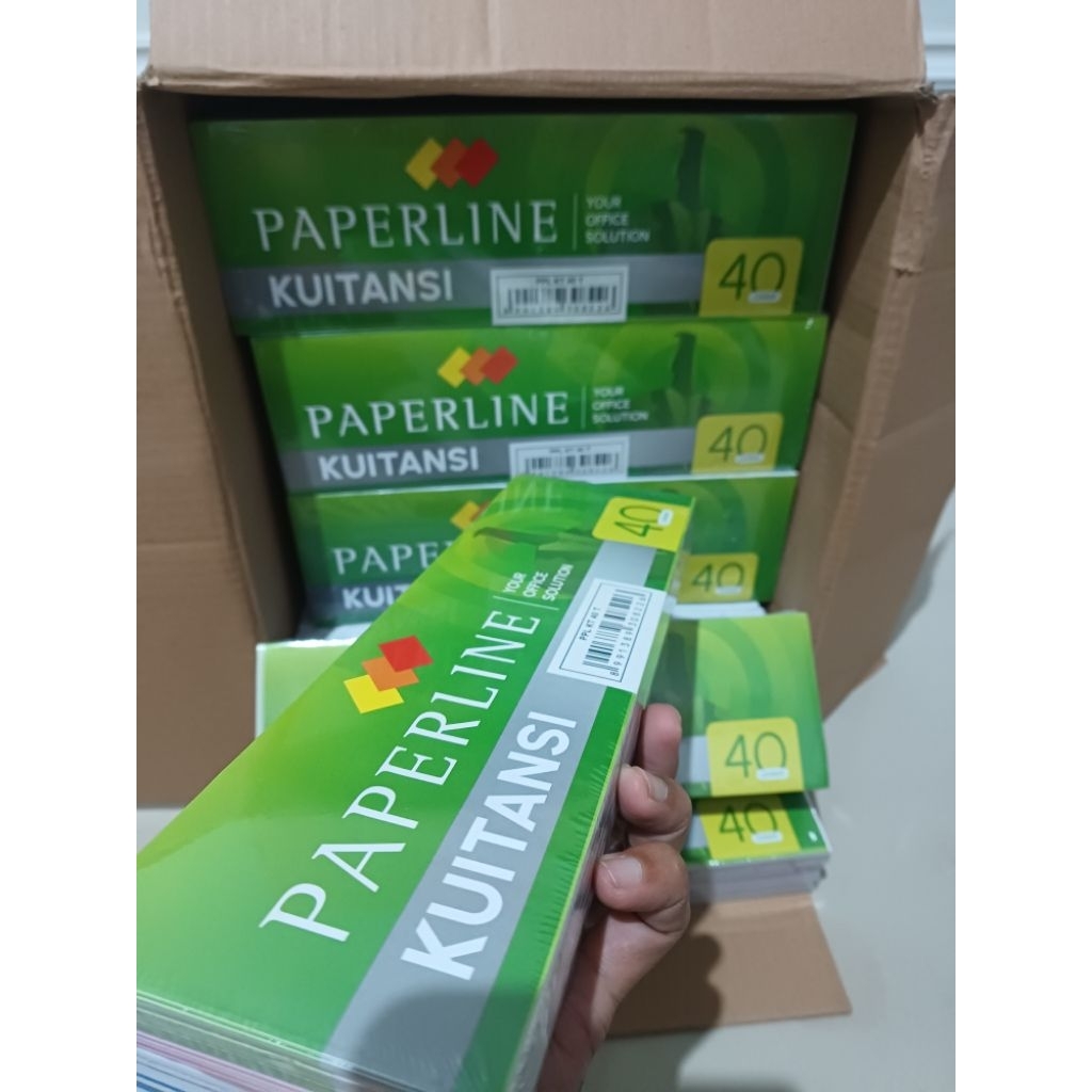 BUKU KUITANSI / KWITANSI PAPERLINE 40T