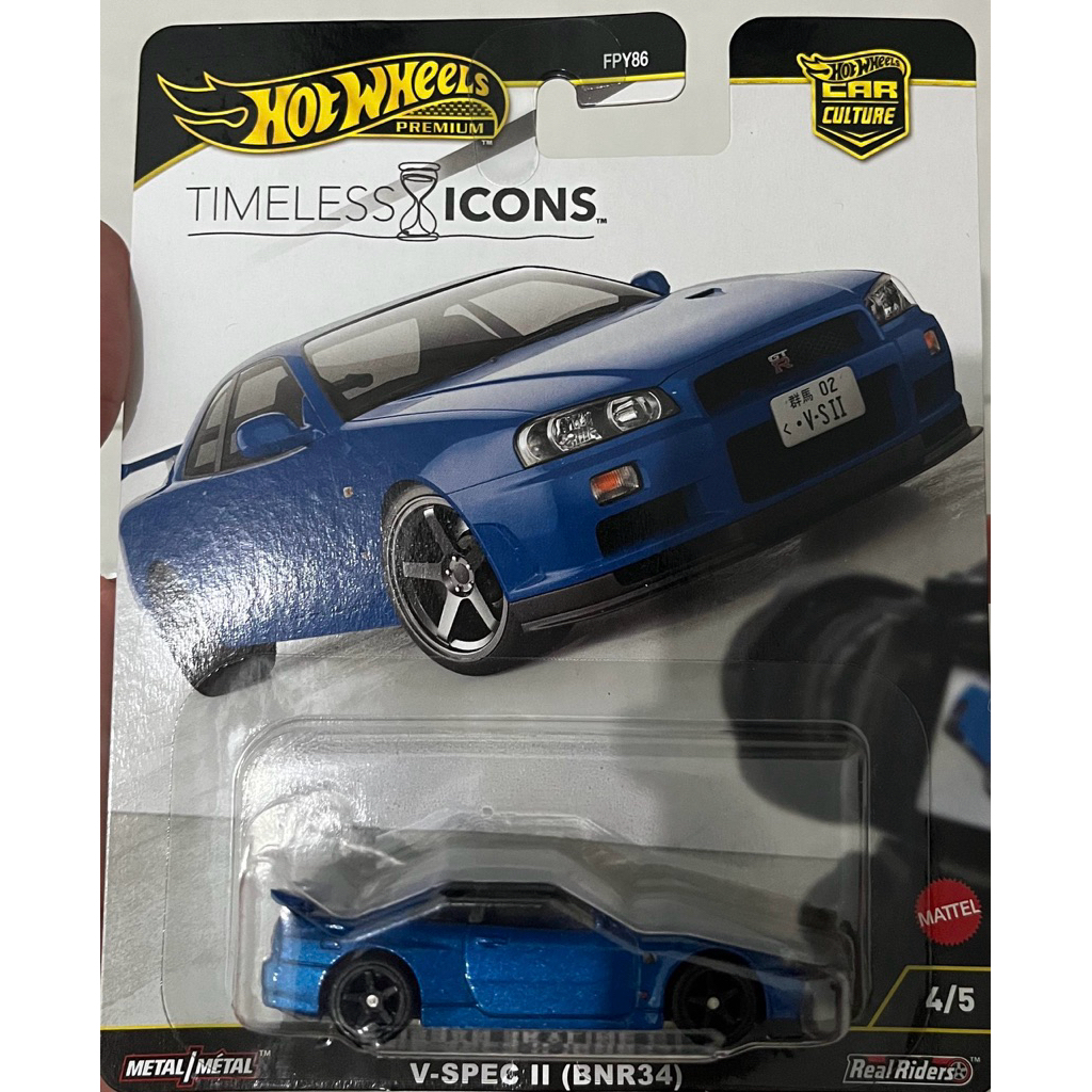 Hot Wheels premium Timeless R 34 free protek