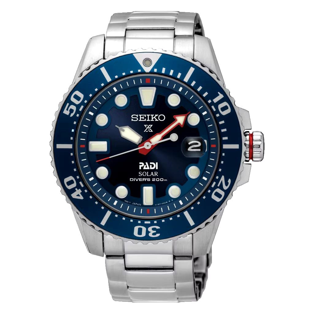 Jam Tangan Pria SEIKO Prospex PADI SNE549P1 sne549 Solar Divers Blue Dial Original