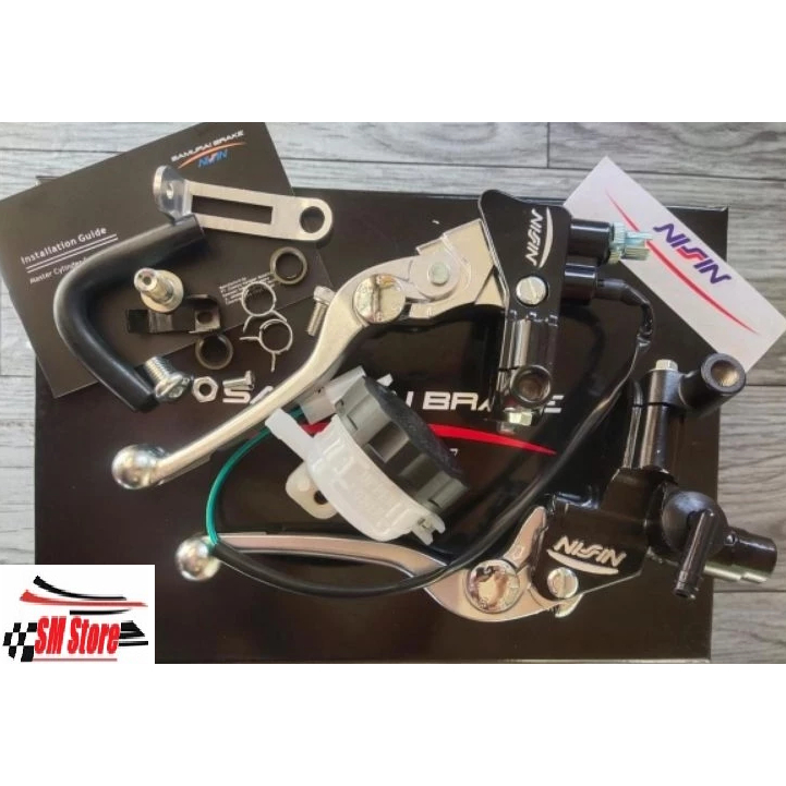 Master Rem NISSIN Axial Samurai Brake  kiri dan kanan matic bebek universal beat vario scoopy karbu