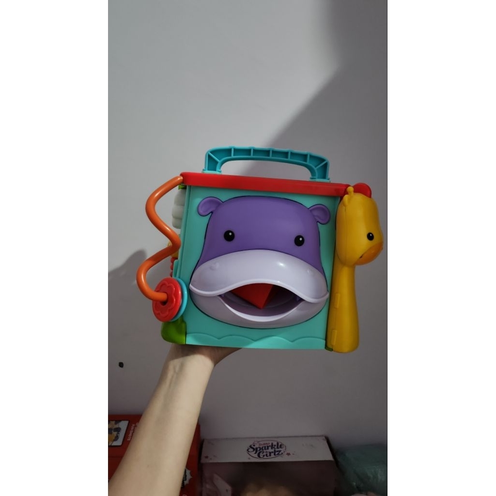 Preloved fisher price activity cube