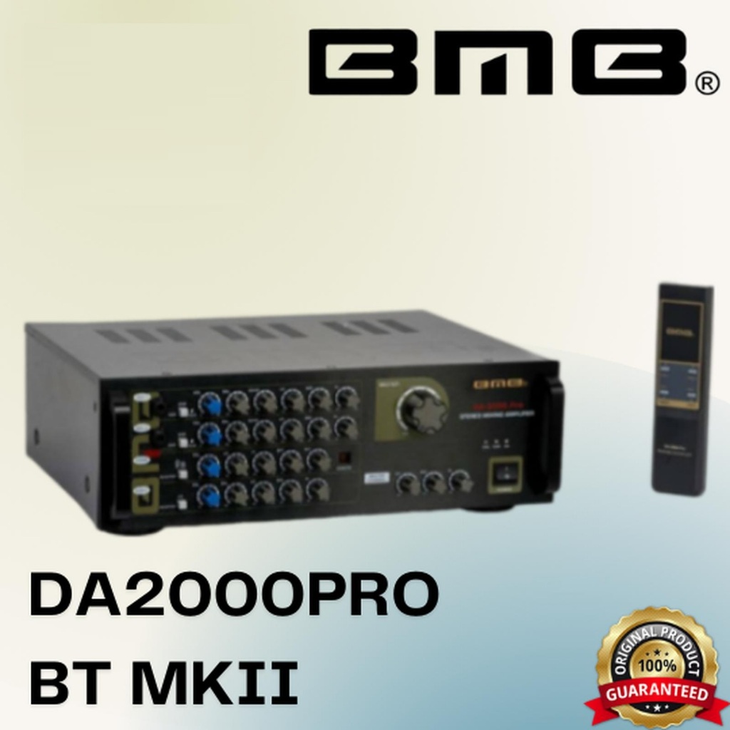 AMPLI BMB DA2000 PRO BT MKII / BMB DA 2000 PRO BT MKII / BMB DA2000PROBTMKII AMPLIFIER MIXER
