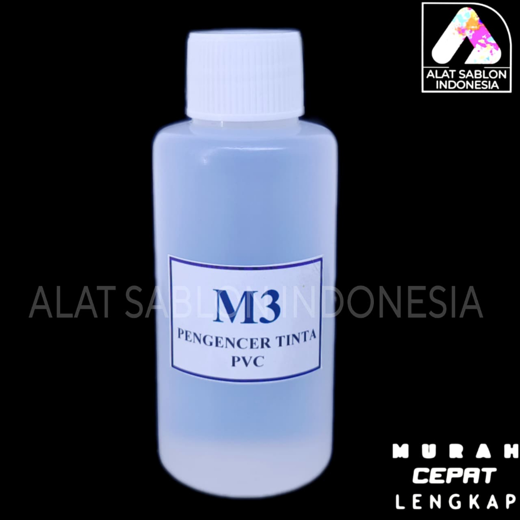 MINYAK M3 PEMBERSIH TINTA SABLON 100ML