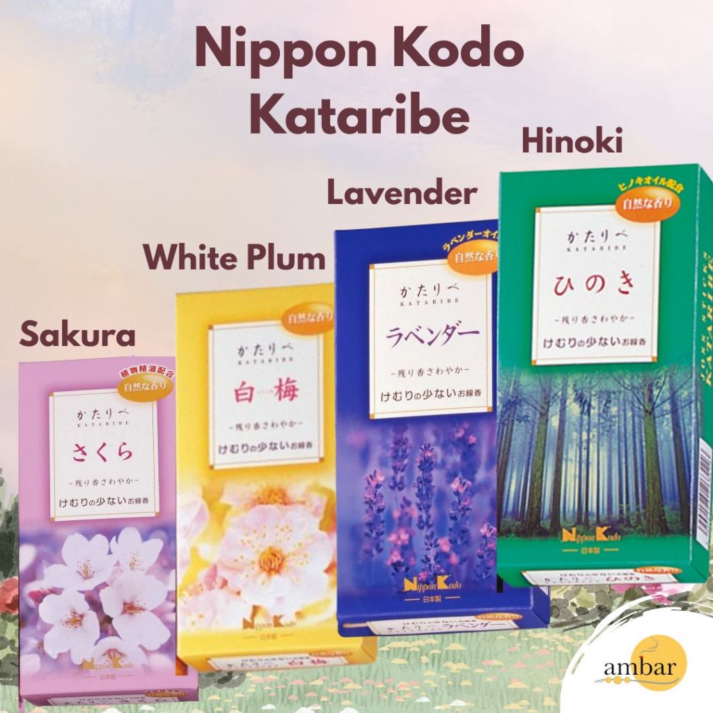 Dupa Bakar Hio Jepang Pengharum Ruang Wangi Aromaterapi Nippon Kodo Kataribe