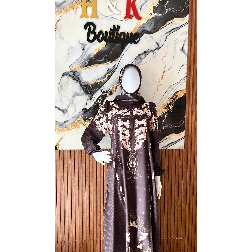 Gamis+Hijab Wanita Kekinian/Gamis+Hijab By HK Boutique/Herlinhijab