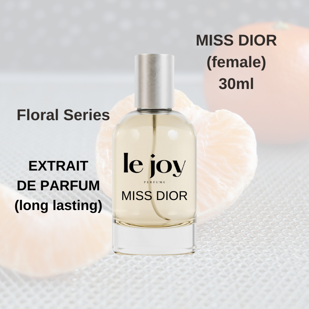 Le Joy Extrait de Parfum Wanita - Miss Dior - Inspired Parfum - Parfum Tahan Lama