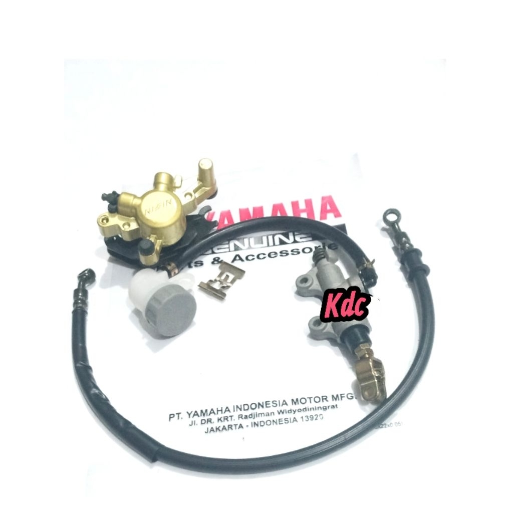 Kaliper+master+selang rem belakang jupiter mx new