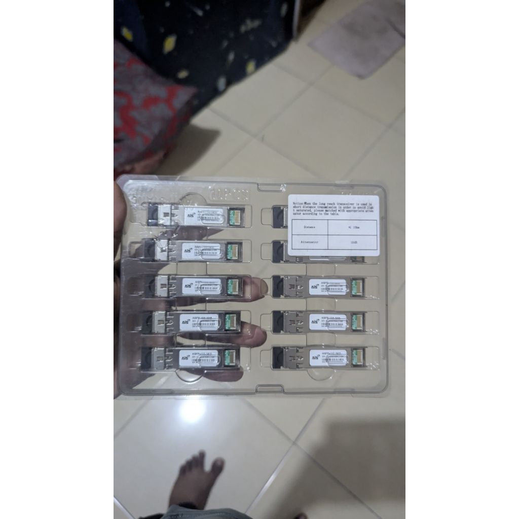 SFP Plus 10Gb 80KM BD Dual Core