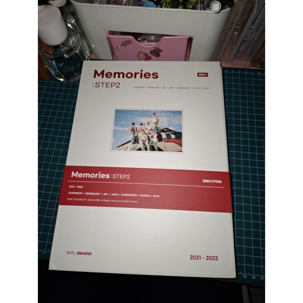 (Ready INA) Album Memories 2 DVD Official Enhypen | Heeseung jay jake sunghoon sunoo jungwon ni-ki