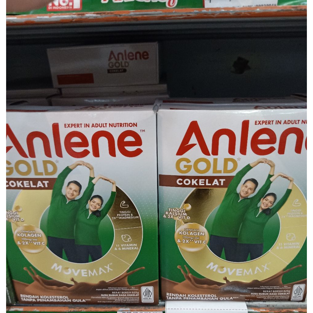 susu anlene gold coklat 850g