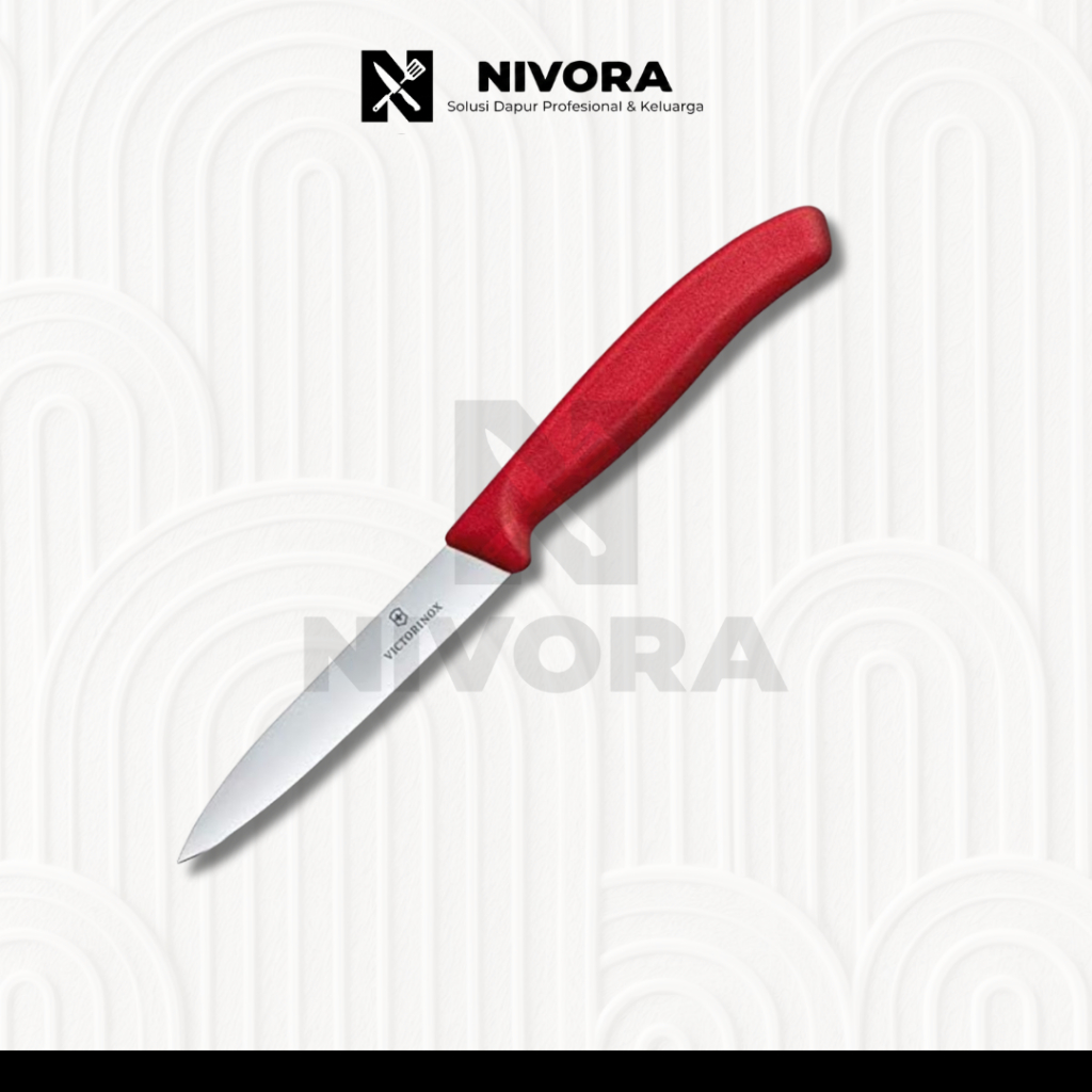 Pisau dapur / Pisau Buah / Pisau Daging / Paring knife 10cm Victorinox