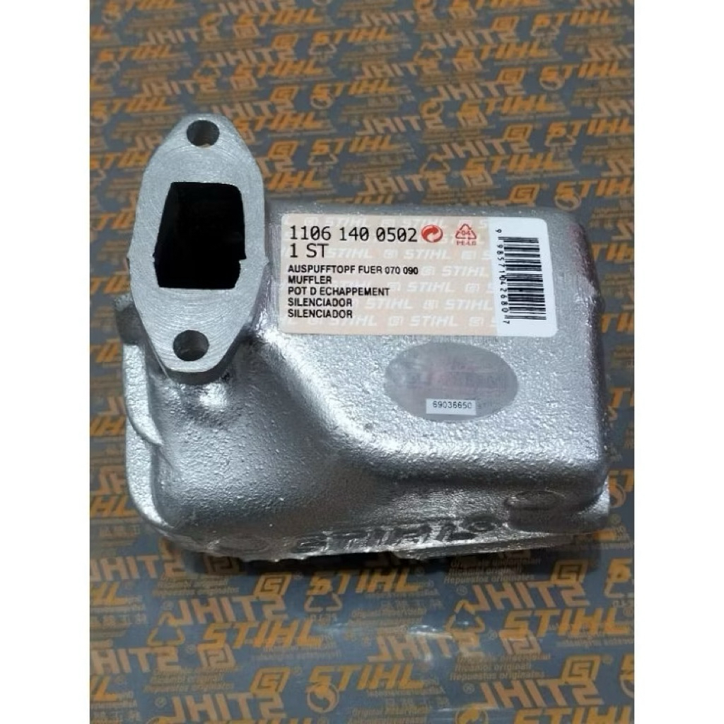 MS070-knalpot chainsaw ms070 muffler assy 070