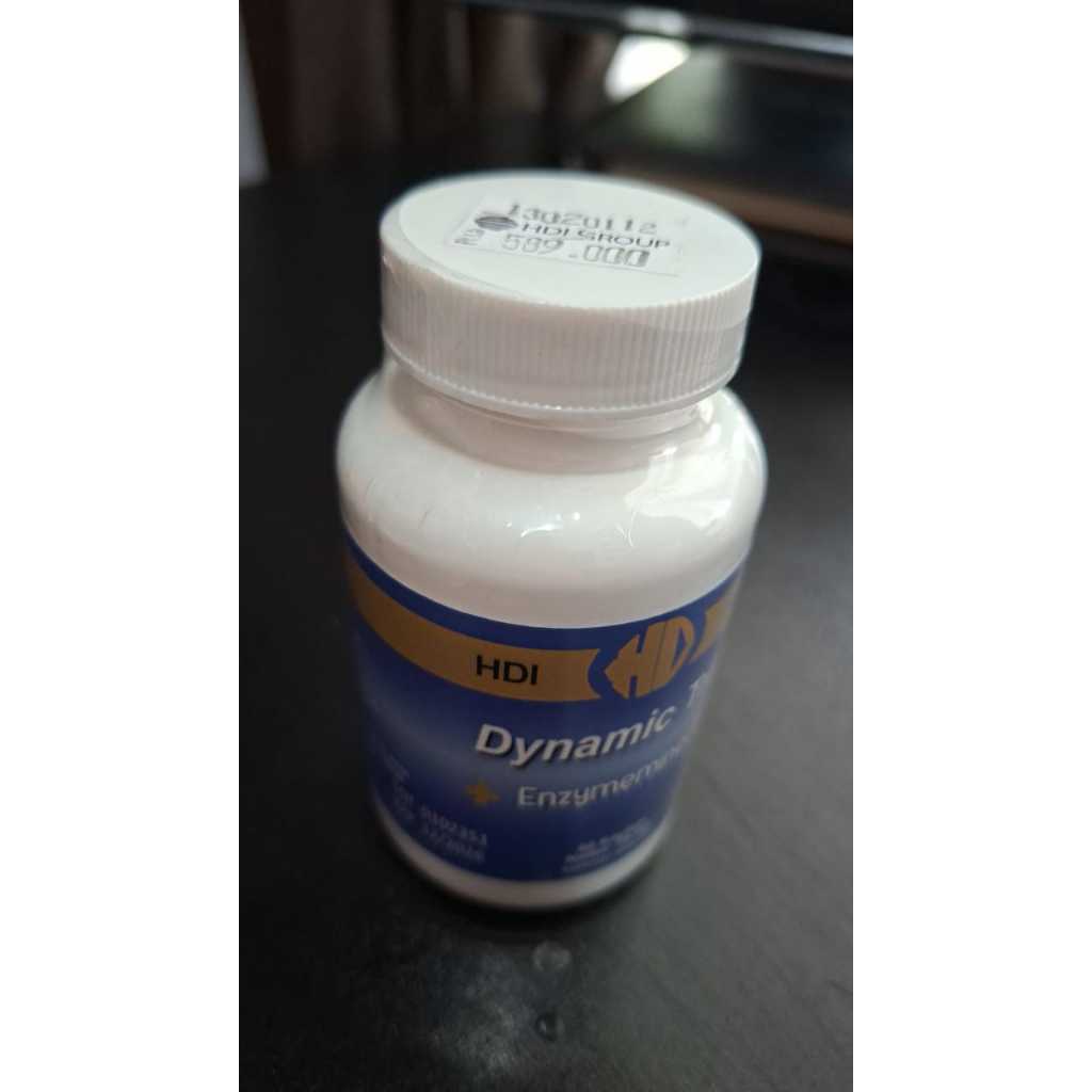 HDI Dynamic Trio Enzymeminerals Obat Maag 100% ORI Isi 90