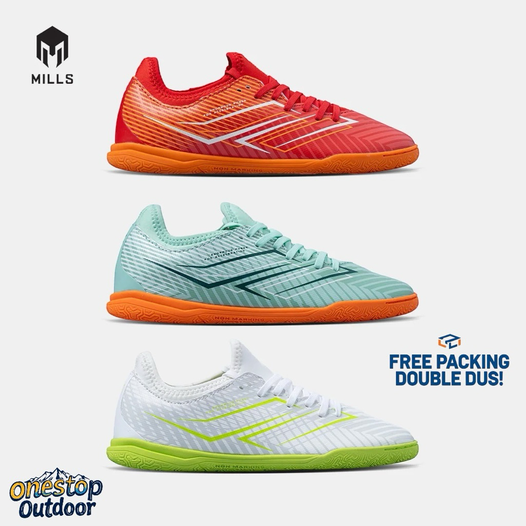 Sepatu Futsal Mills Xyclops Helios IN Junior - Sepatu Futsal Anak Mills Xyclops Helios IN JR