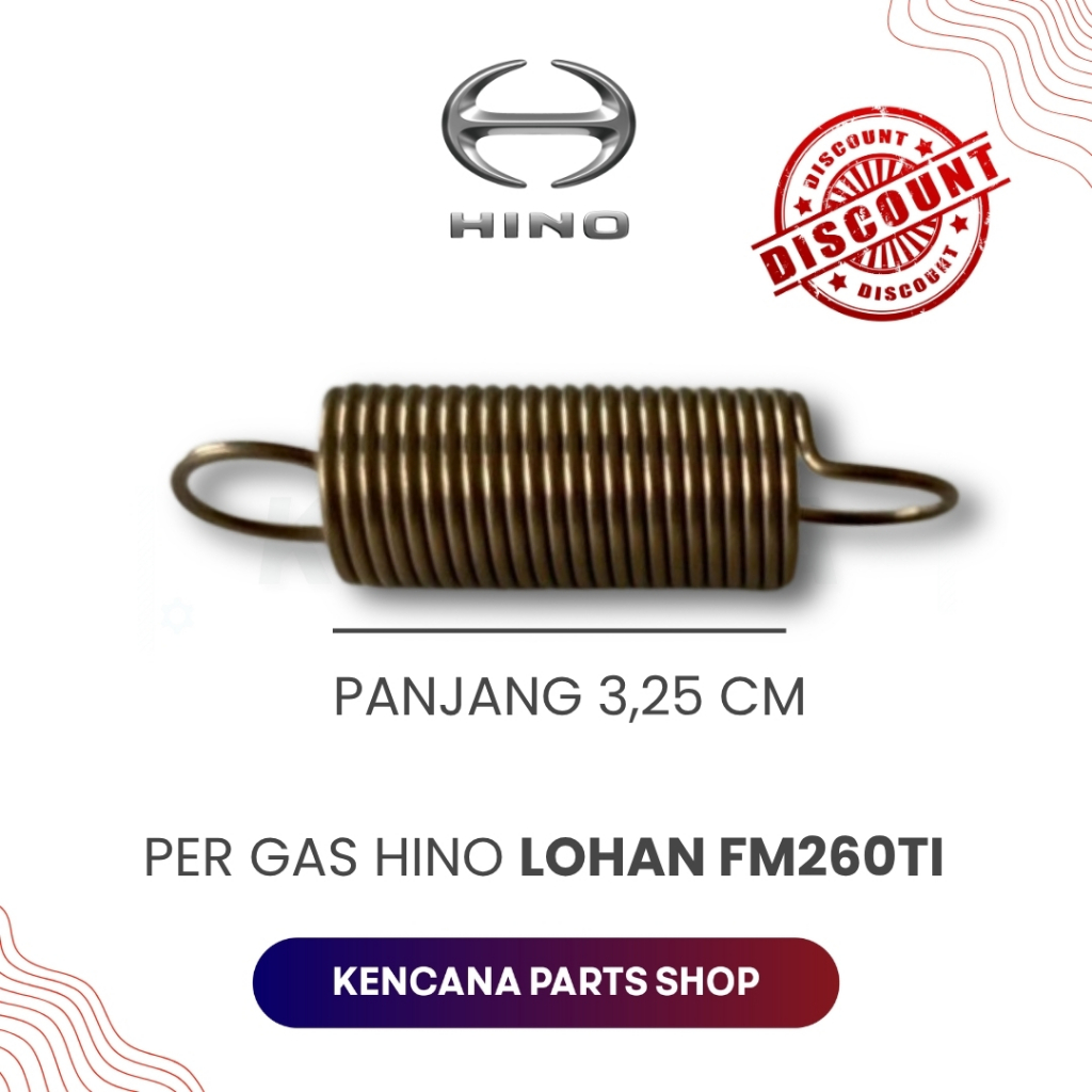 PER GAS HINO LOHAN FM260 fm 260 ti fm 260jd fg 210 ti fm 235ti hino 500 22321-1060
