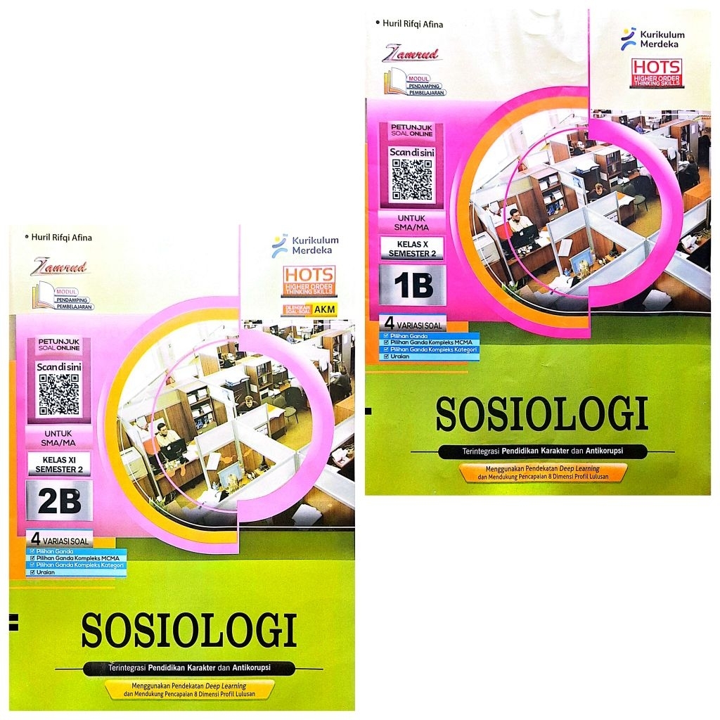 BUKU LKS SMA MA IPS SOSIOLOGI KELAS 10 11 SEMESTER 2 GENAP KURIKULUM MERDEKA DEEP LEARNING TA.2025/2