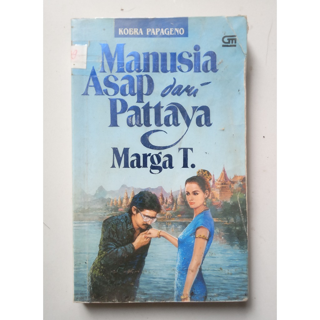 Novel Koera Papageno. Manusia Asap dari Pattaya - Marga T.