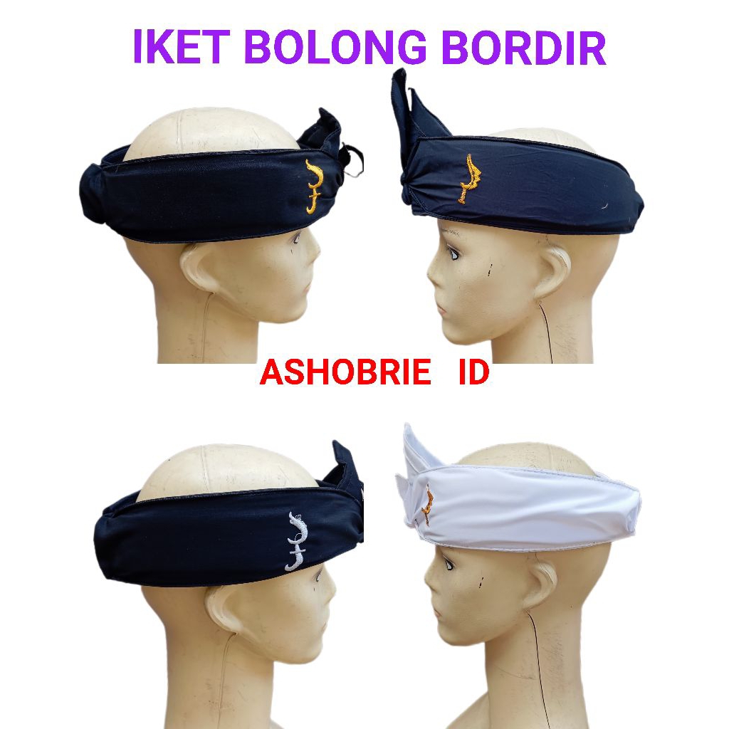Iket sunda kujang totopong iket kepala praktis blangkon kujang