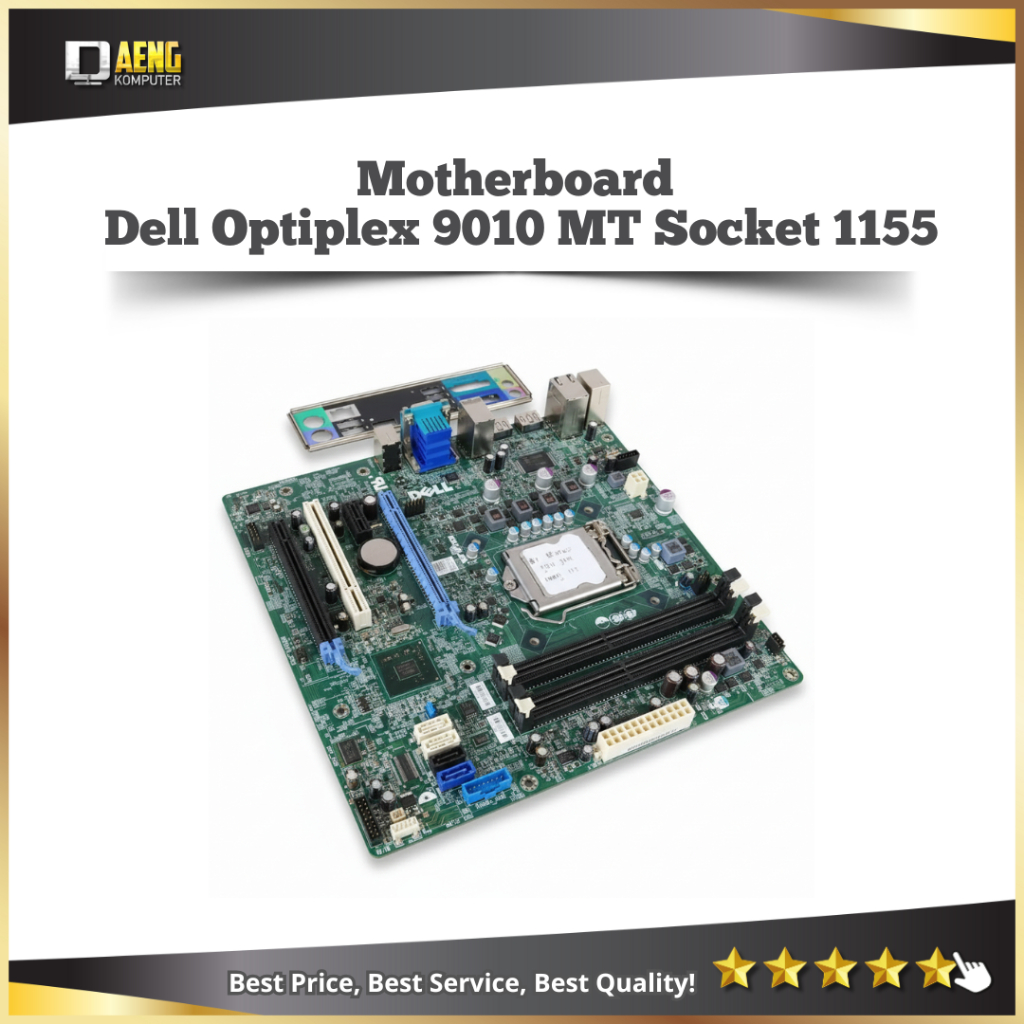 Motherboard PC Dell Optiplex 9010 MT Micro Tower Socket 1155 Support Intel Core i3 i5 i7 Gen 2 3 Ori