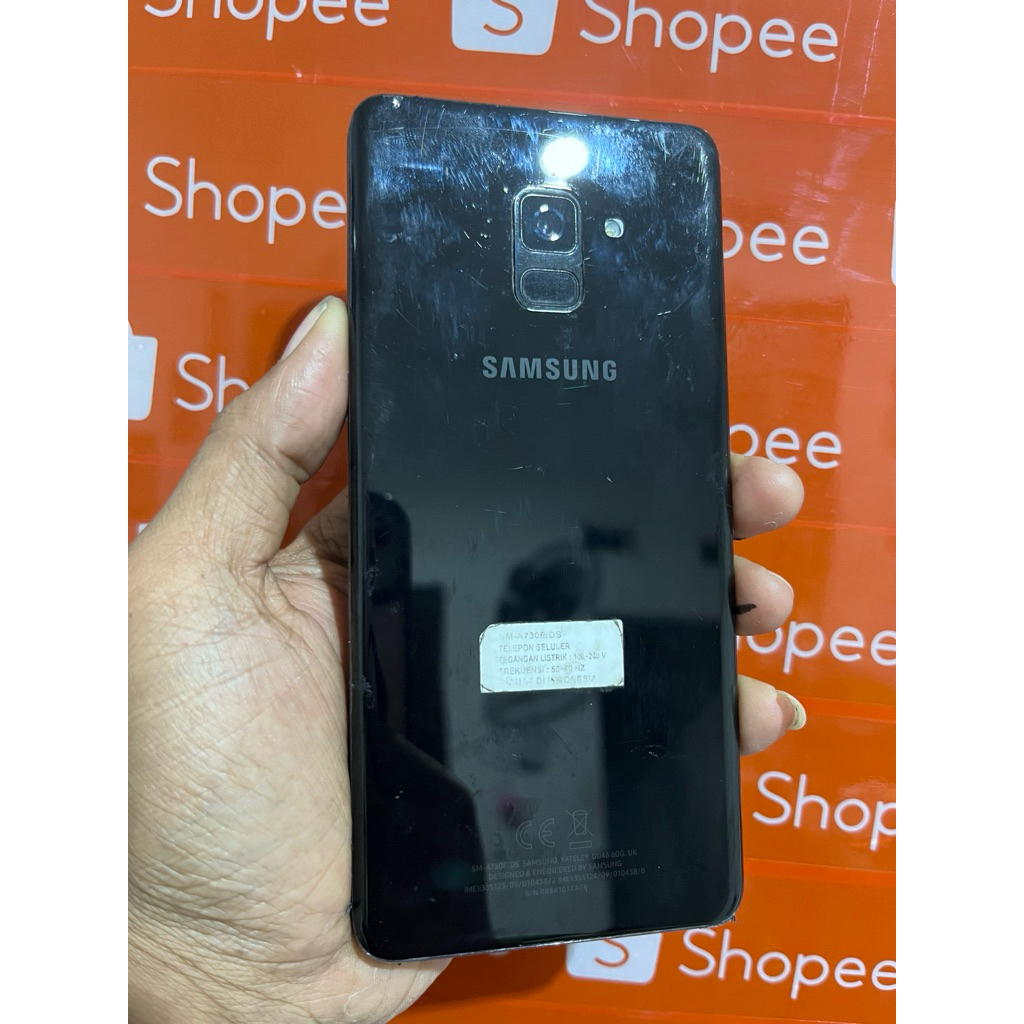 Samsung a8 plus 2018 minus