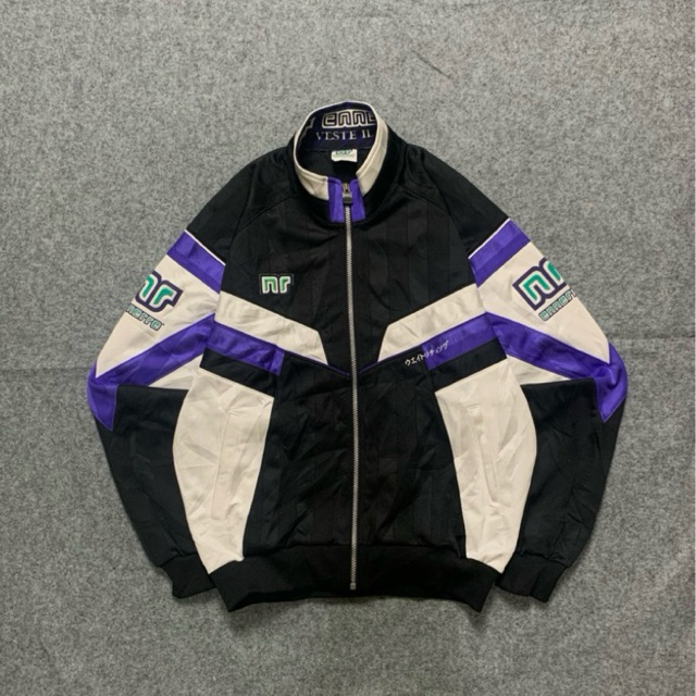 Vintage Tracktop Jacket Ennerre Colourblock