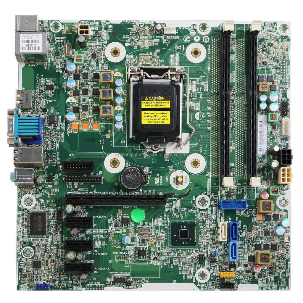 Motherboard H81 Intel LGA 1150 - Motherboard H81 Buildup HP