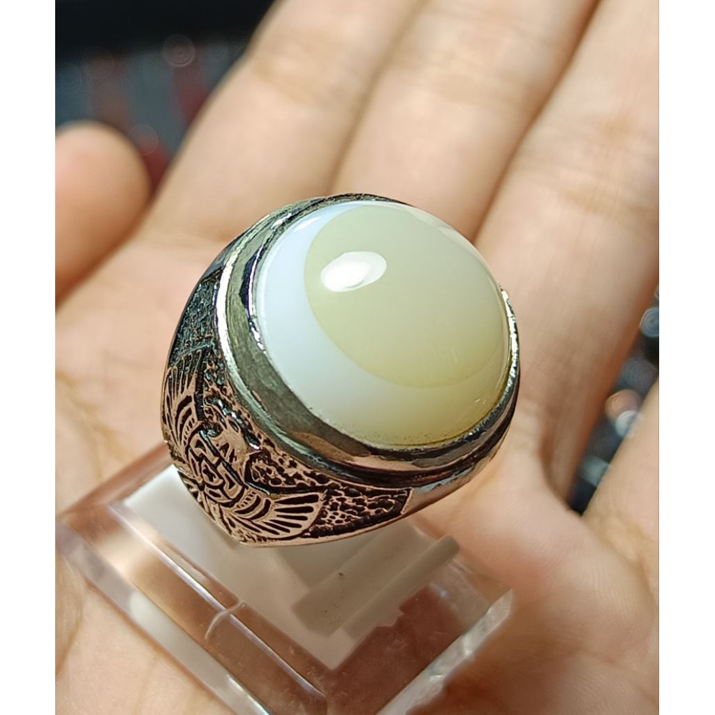 Cincin Akik Sulaiman Susu Puser bumi