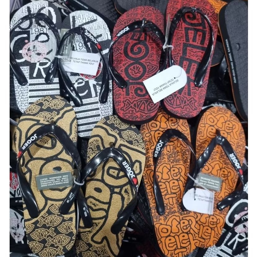 SENDAL JEPIT JOGER ASLI BALI 100% ORIGINAL. SANDAL JEPIT KARET | SANDAL CHEAPER JOGER BALI