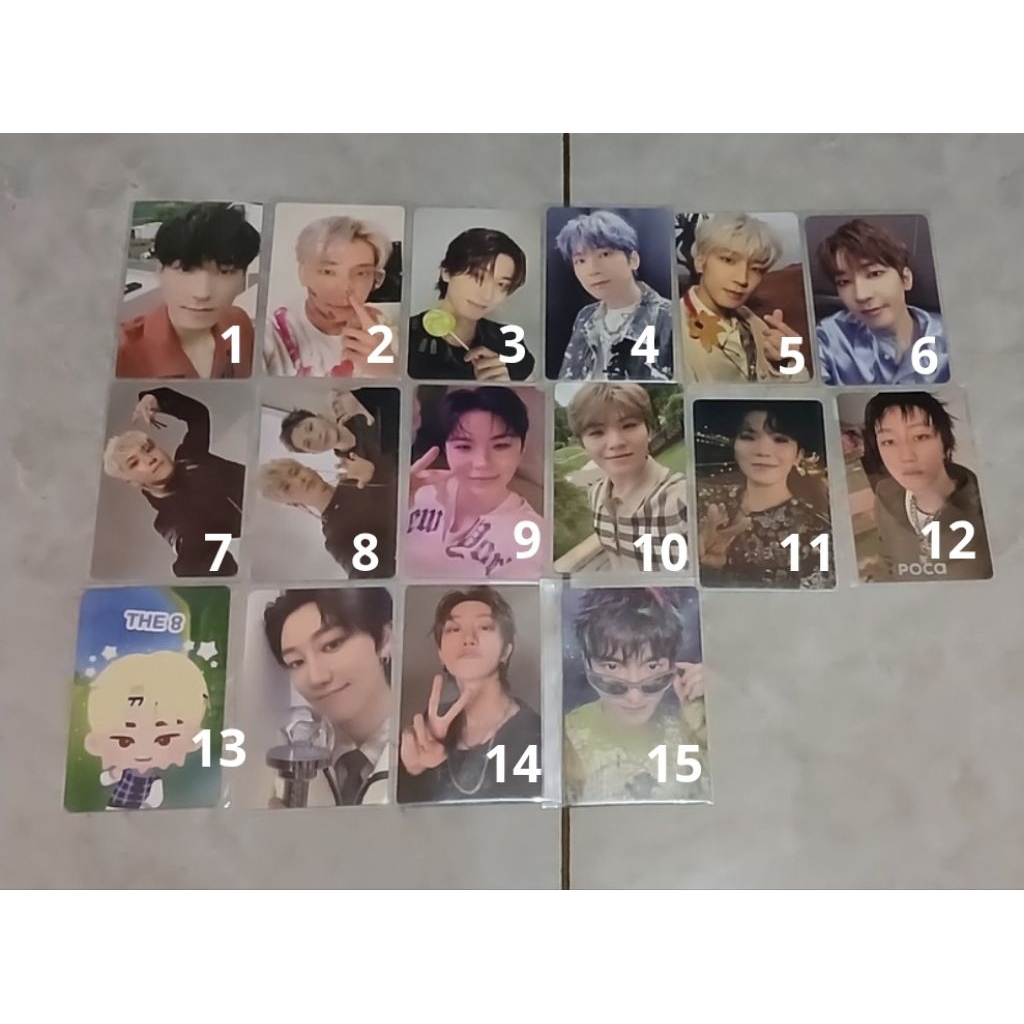 [CEK DESK] wonwoo ymmd fts face the sun carver stf spill the feels feel new caratland memobook 2022 