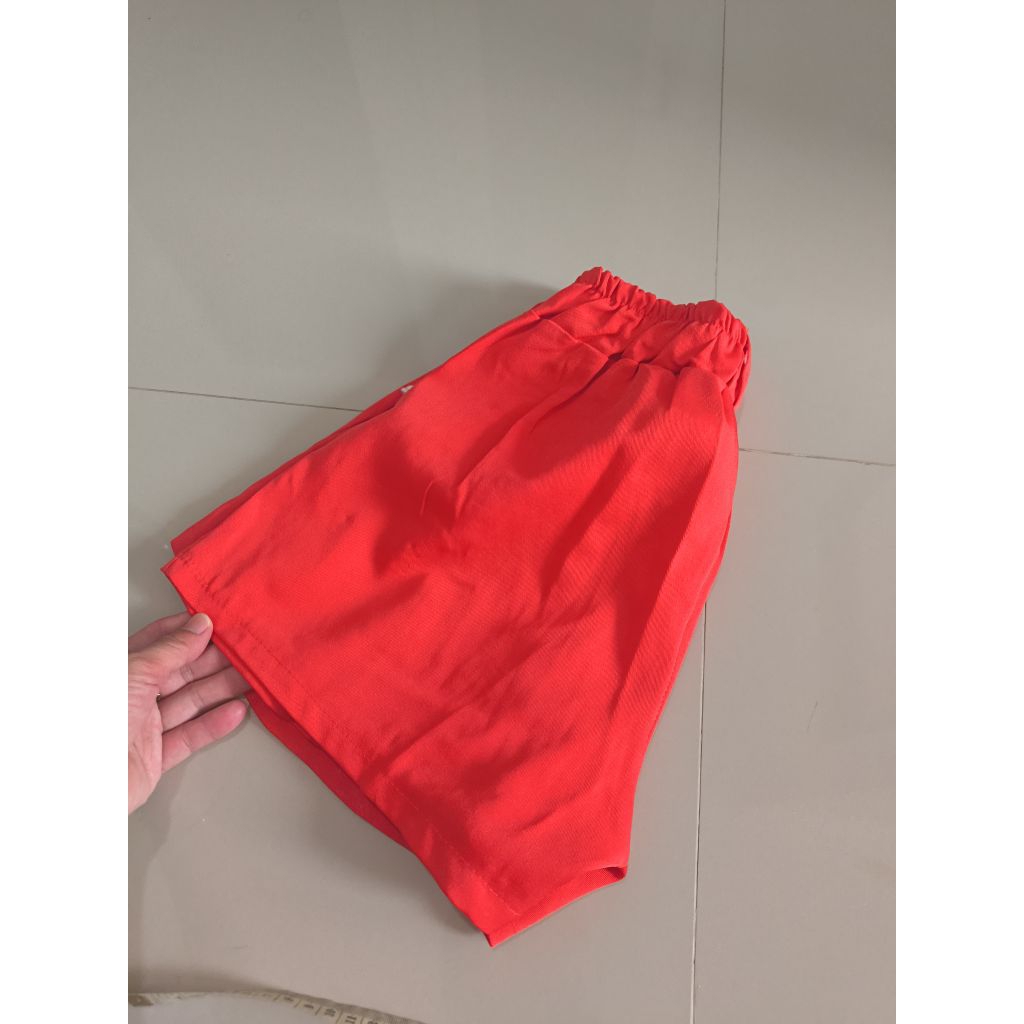 celana pendek santai bekas orange merk jrep