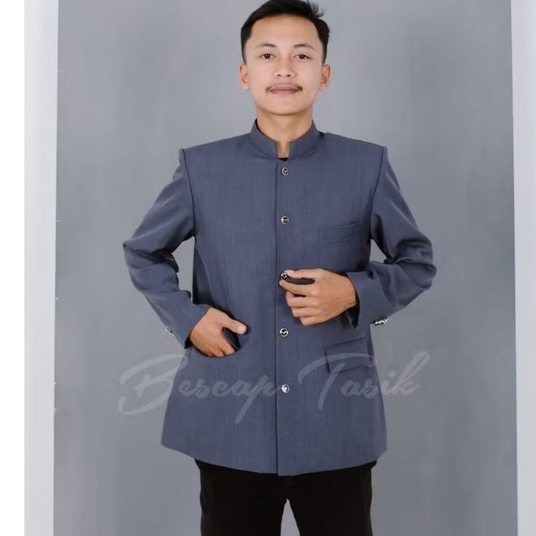 jasko polos by bescap.jasko putih jasko jas Koko kain carmelo s m l xl jumbo murah baju pria muslim