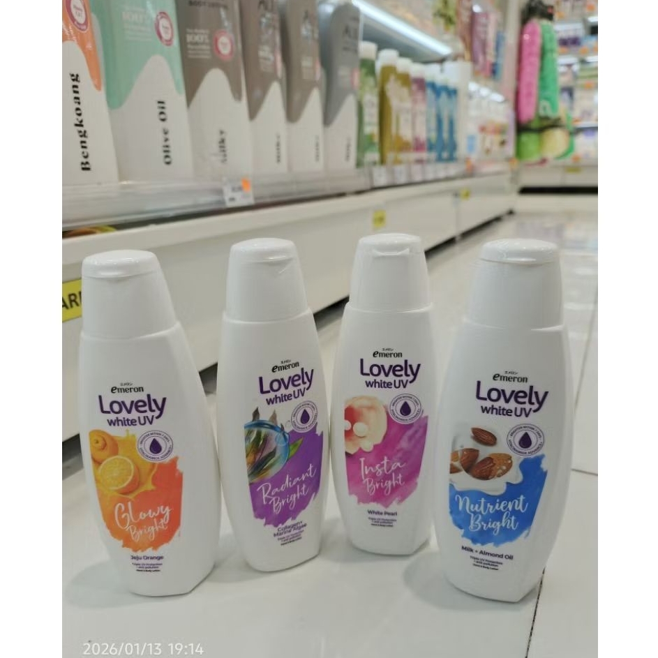 Emeron Lovely White UV 200ml Murah Sweet shop