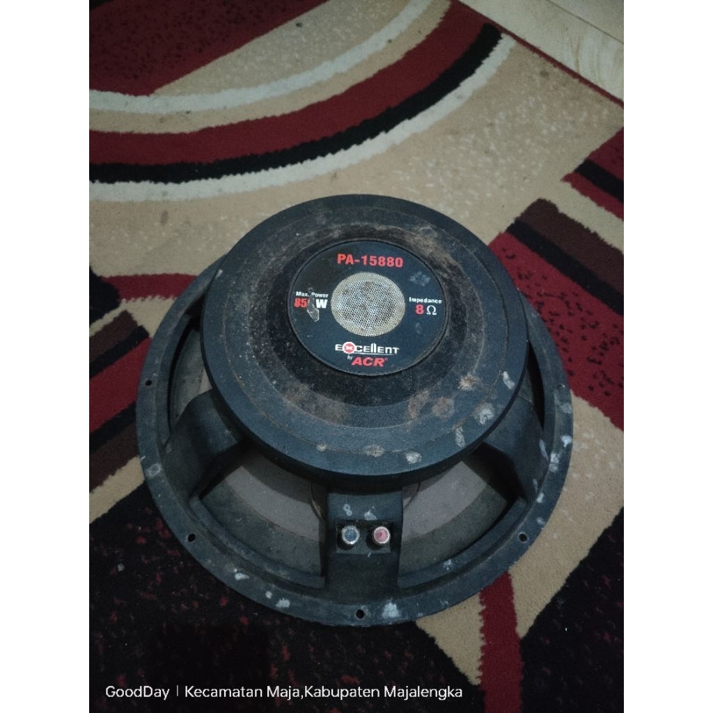 speaker acr excellent 15 inchi