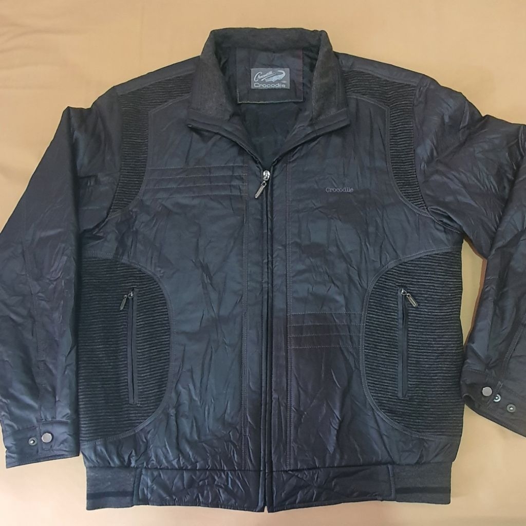 Jaket Casual Crocodile Warna Hitam