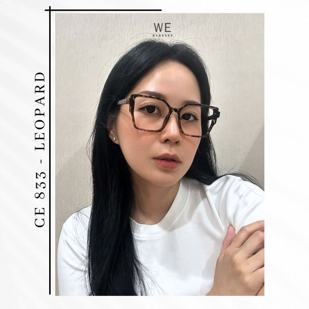 WEGLASSES CE 833 FRAME KACAMATA OVERSIZE, KACAMATA KOREA