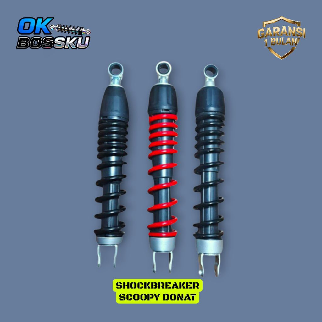 shock breker belakang motor metik Honda Scoopy donat