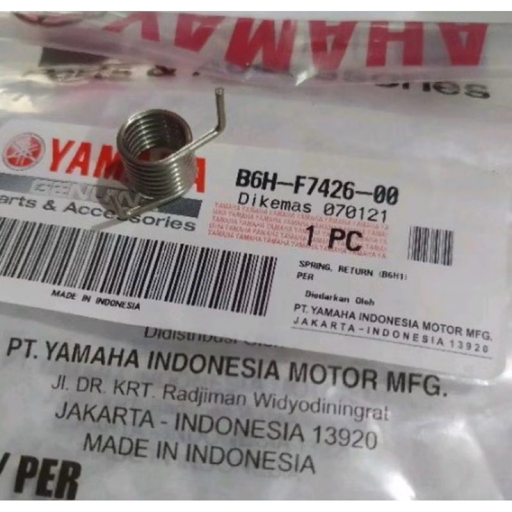 Spring Retrun Per Tutup Tangki Bensin New Nmax ORIGINAL YAMAHA B6H-F7426-00