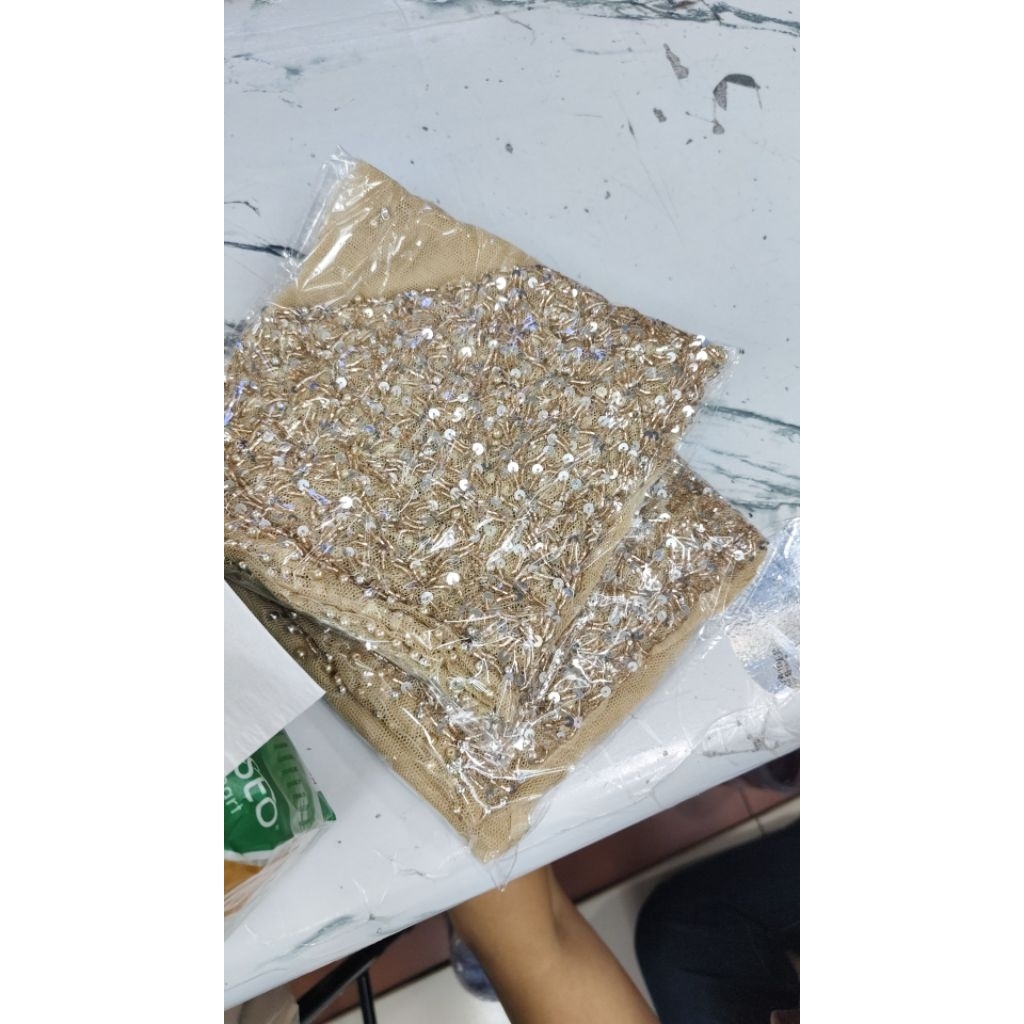 VEIL PAYET TABUR //VEIL PAYET PENGANTIN TABUR