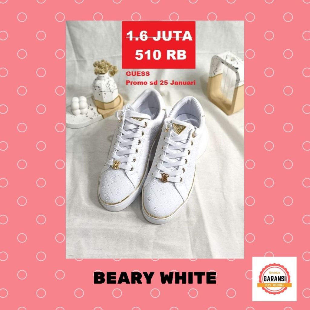 Sepatu sneakers pria Guess BEARY original 100%