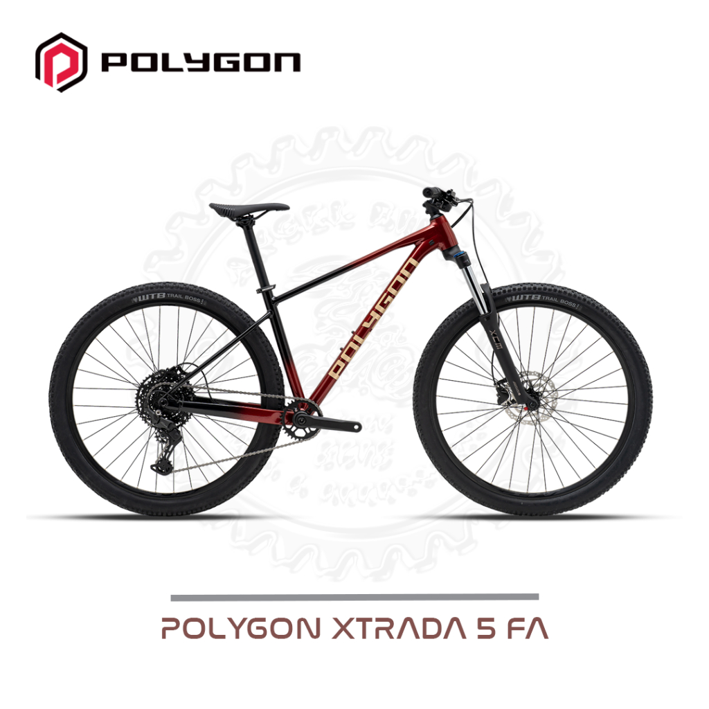 Sepeda Polygon Xtrada 5 FA Red/Black 29" 1 x 10 Speed New Series 2026