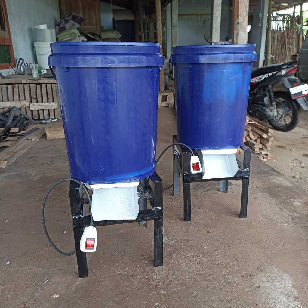 Mesin Cacah Rumput Pakan Kambing Sapi Dinamo 150W
