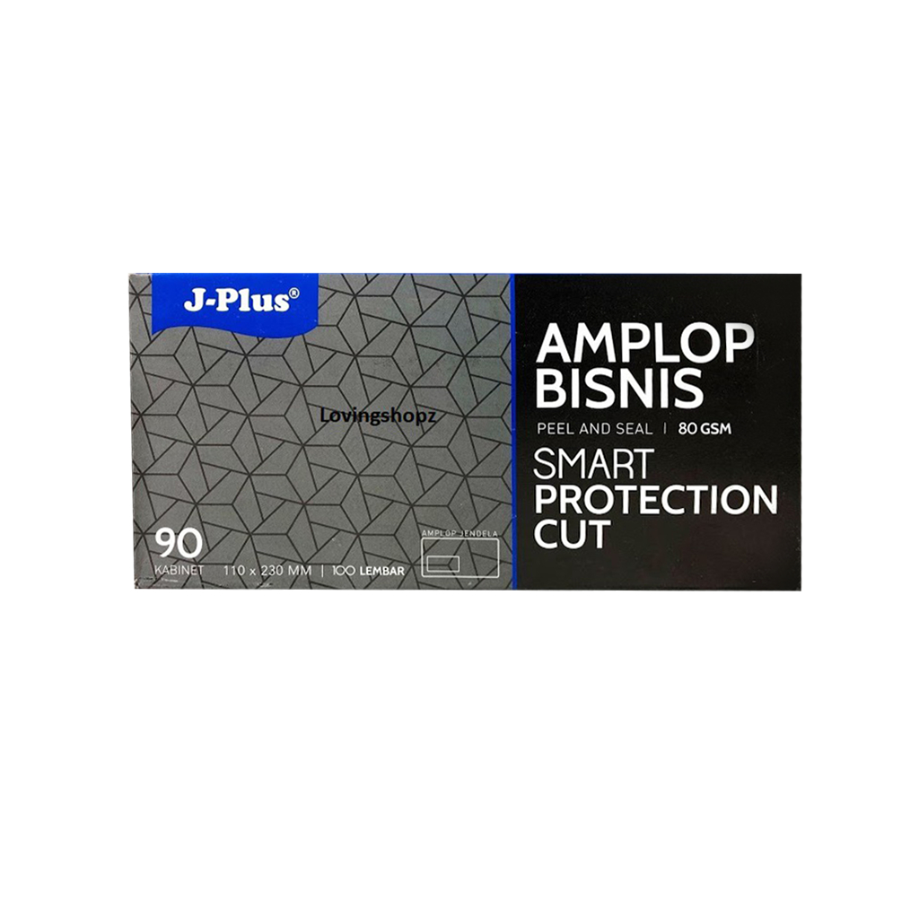 Amplop Jendela Kiri merek J Plus