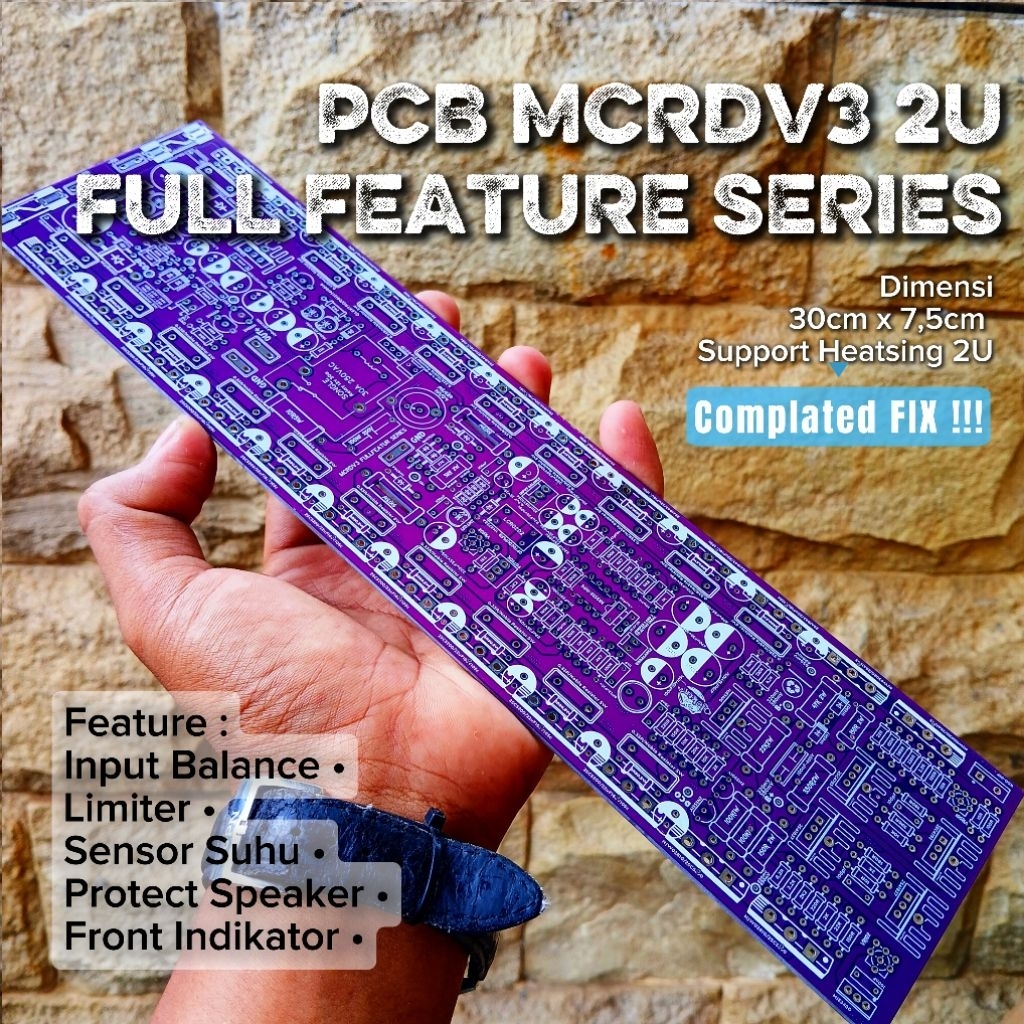 PCB MCRD V3 2U SERIES FULL FITUR | PCB MCRDV3 FULL FEATURE SERIES | MCRD FULL FITUR |  PCB BERKUALIT