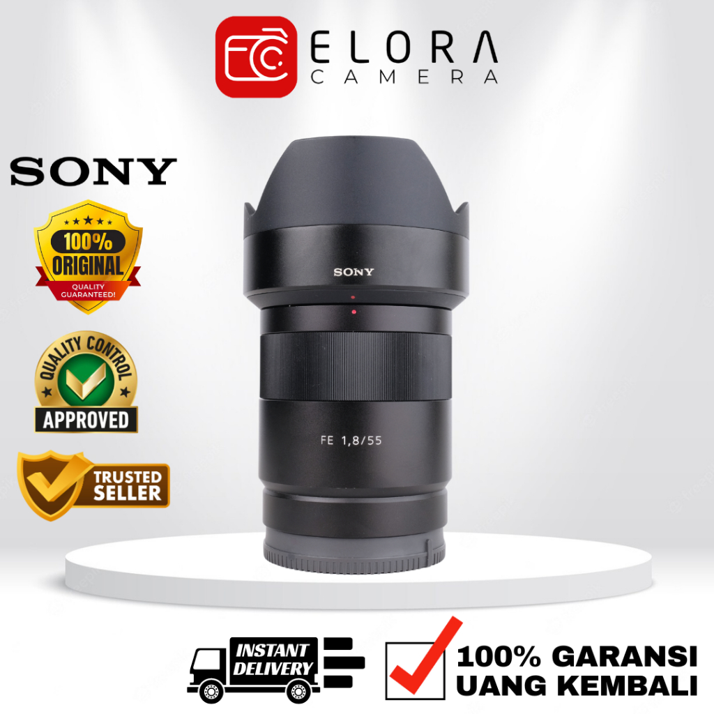 Sony FE 55mm F1.8 Zeiss / Lensa Sony FE 55 mm F 1.8 Zeiss