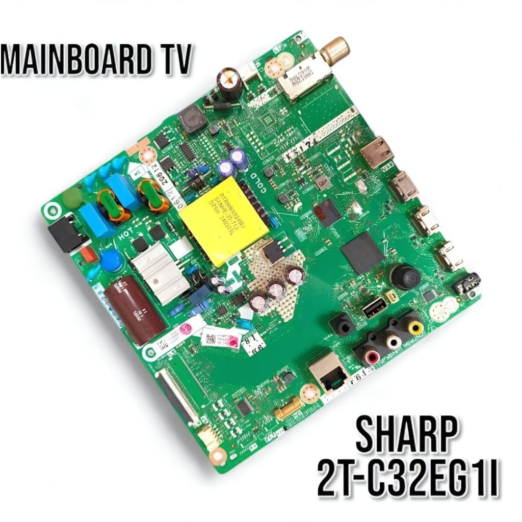 MB MAINBOARD MOTHERBOARD TV SHARP 2T-C-32EG1I C32EG1I 32EG1
